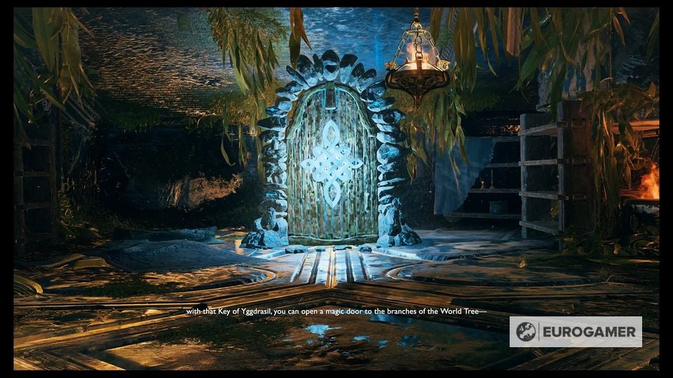 God of War Witch's Cave puzzle solutions explained, Lake of Nine and the Foothills